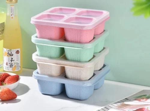 Plastic Snack Container Set